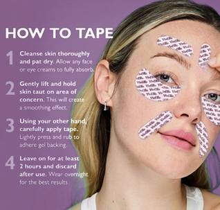 Vivella Peptide Infused Face & Eye Tape