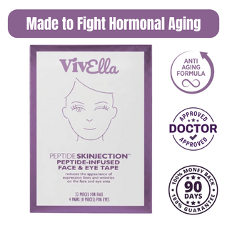 Vivella Peptide Infused Face & Eye Tape